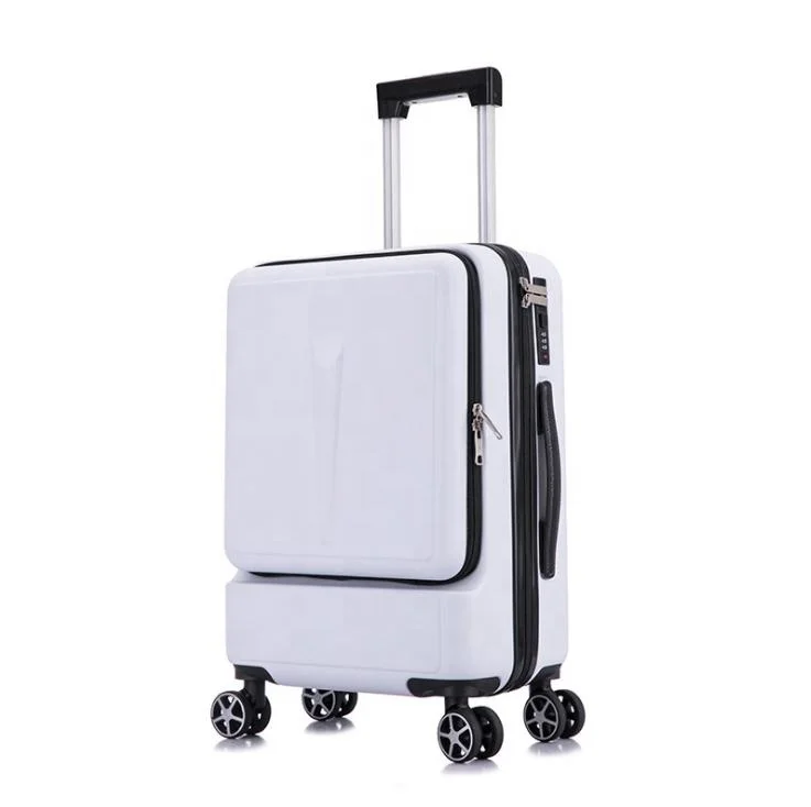 Customized Luggage Color 3 pcs Set PC Luggage With Front Opening Hold Laptop Suit For Business And Travel