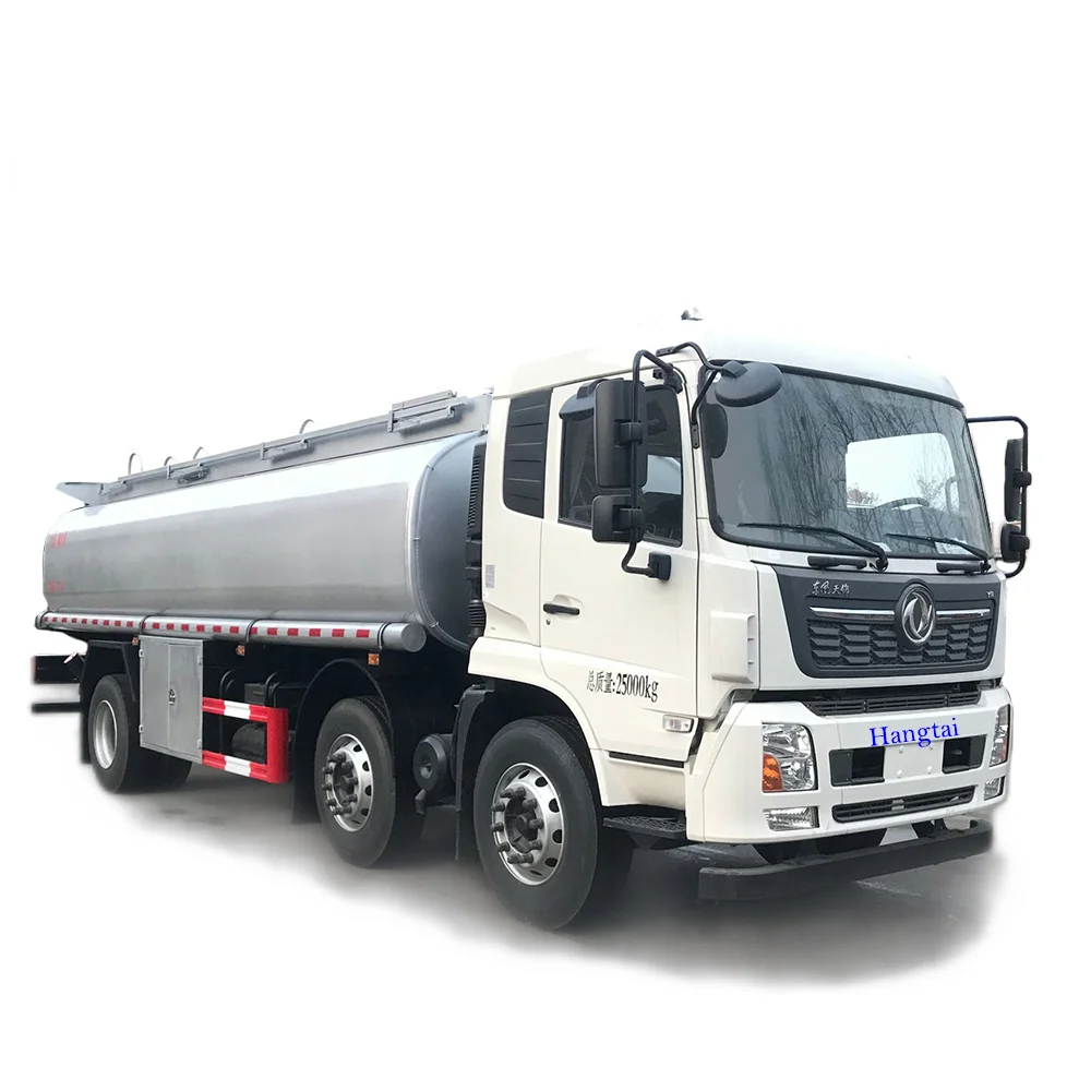 Three Axis 6x2 Heavy Transport Truck GVW 25ton Tank Capacity 19Cbm 245hp Oils Tanker Trucks