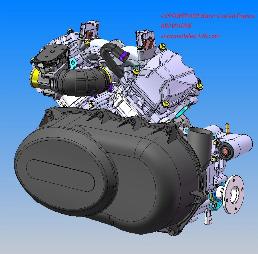  Двигатель KB2V91WM 800cc UTV (Прямая поставка с