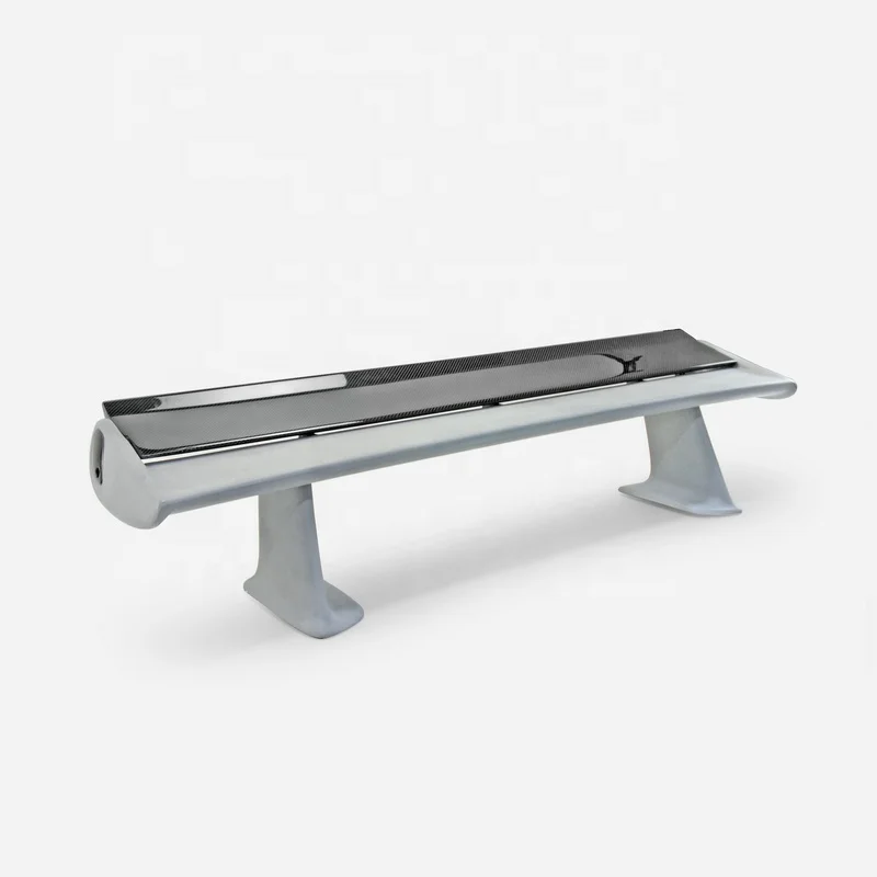 FRP Rear Trunk GT Wing For Nissan Skyline GTR R34 DLF Type Rear Fiber Glass Spoiler High Quality