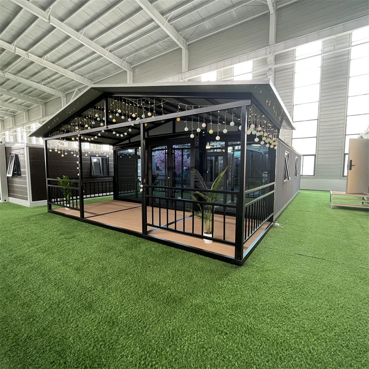 20ft 40 High Cube Luxury Container House Prefab Foldable Modern Modular Home Ready-Made Prefabricated Folding Container House