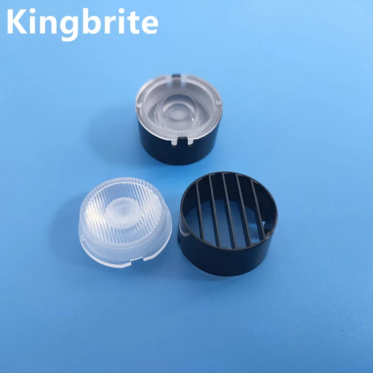 outdoor waterproof 3030 5050 led wall washer lens 1530 3535 led ground light lens With honeycomb /stripe anti-glare cover
