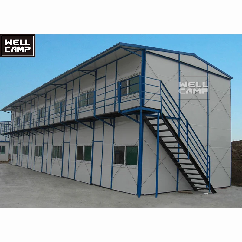 WELLCAMP low cost economic prefab labor camp K house can be dormitory office tool room living room workshop warehouse factory