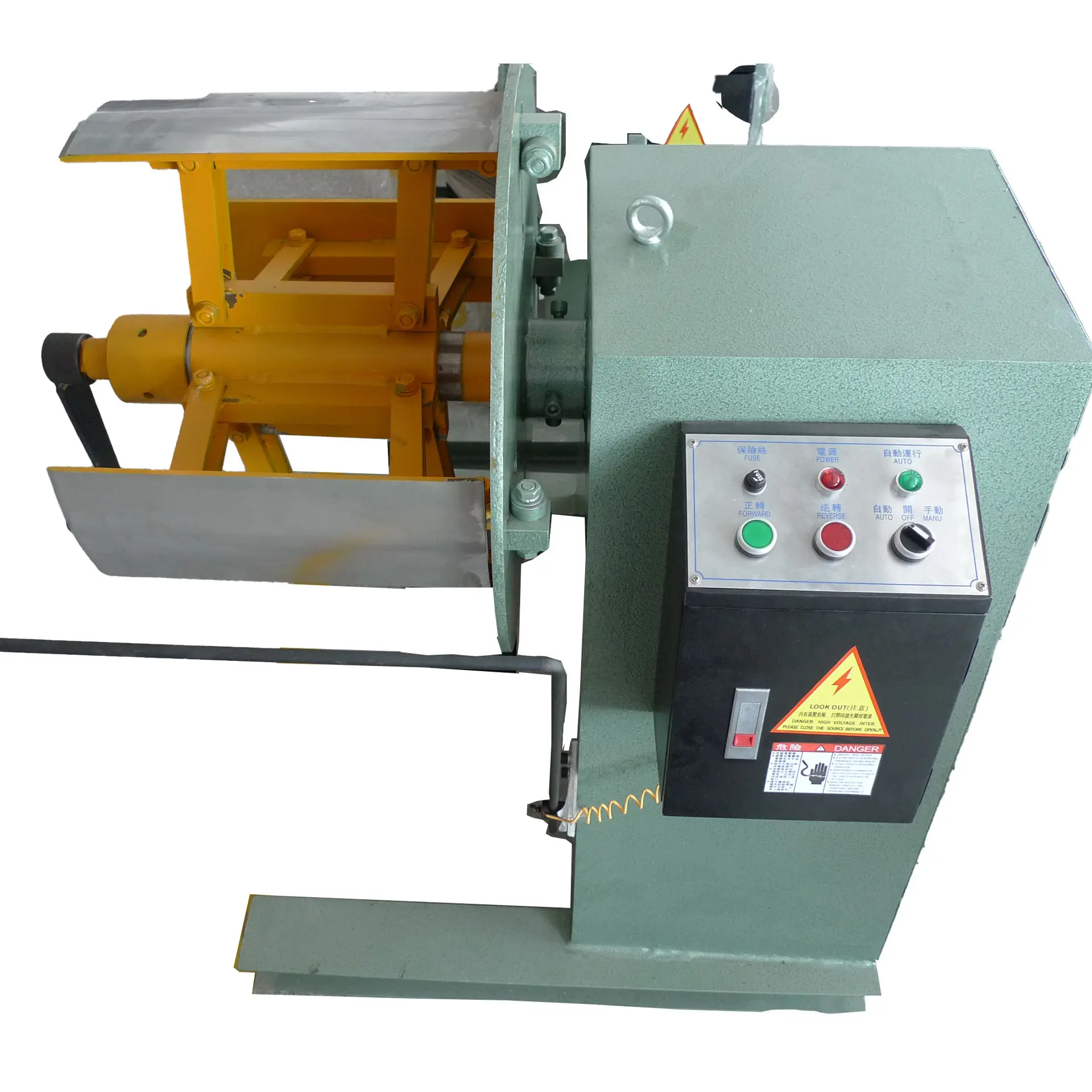 Ncmf Automatic Sheet Metal Decoiler Straightener Machine For Coil Feed Line Decoiler Machine With Factory Manufacturing