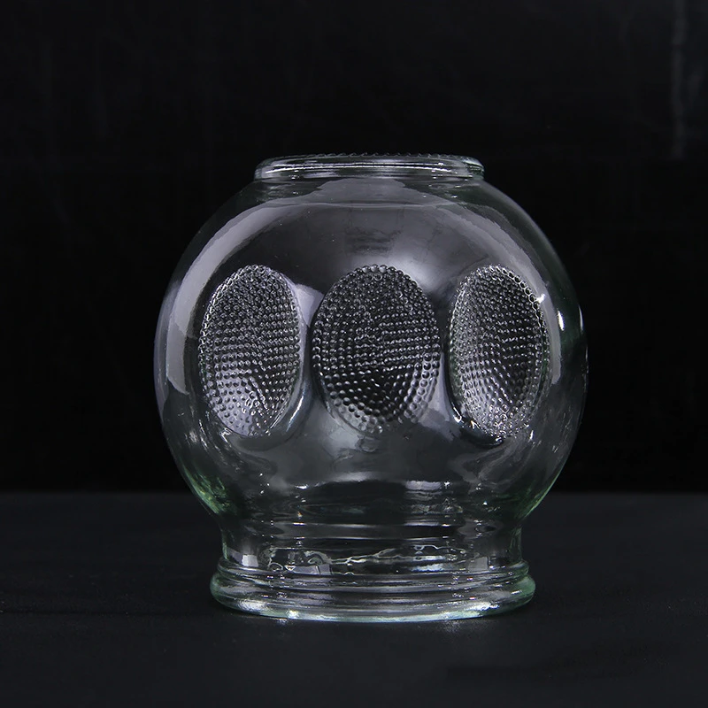 Cheapest Price Cupping Glass/Glass Cup/Cupping Set Disposable Vacuum Treatment