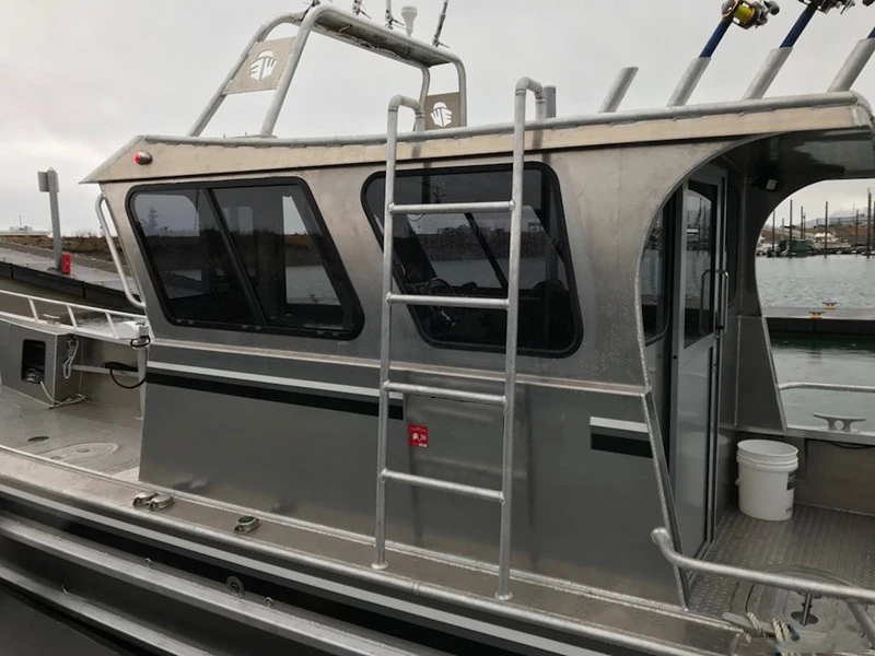 Ecocampor Welded Landing Craft Boat Water Work Barge for Sale Manufacturer Aluminum Alloy China CE Certified Fishing Durable