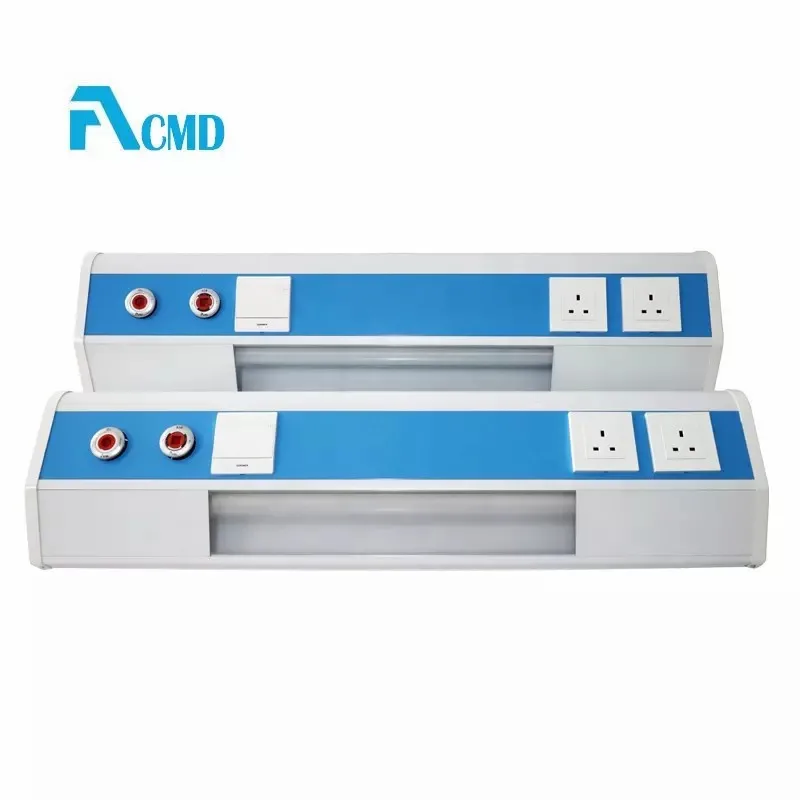 Medical Equipment Hospital Bed Head Console With Gas Outlet hospital bed head unit