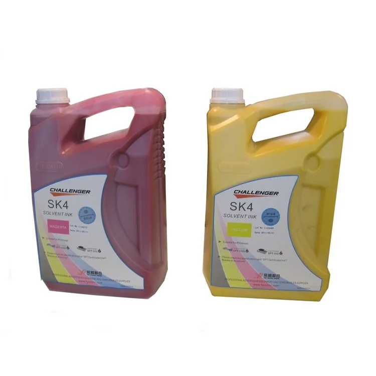 Infiniti Challenger SK4 Solvent Ink for Sei ko SPT510 SPT1020 Print Head