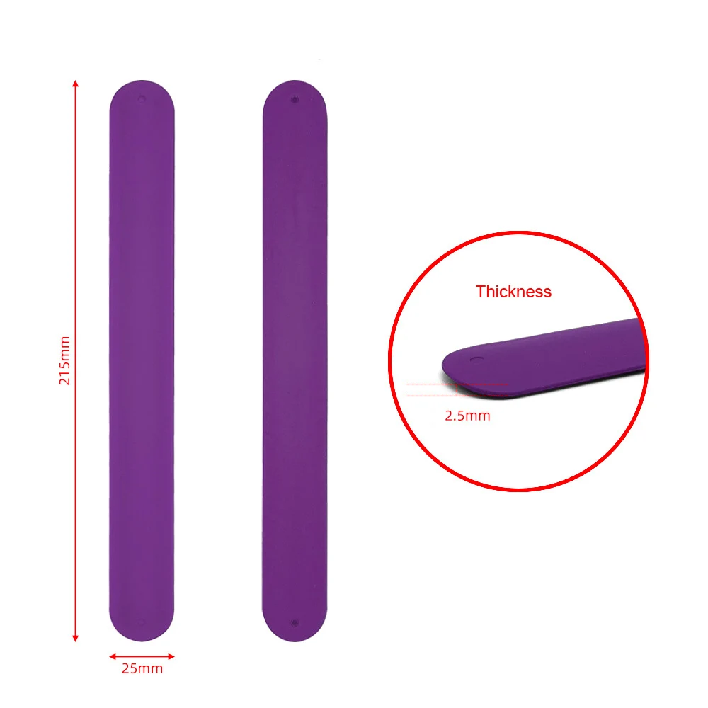 Bulk cheap free sample custom logo printing slap on band pat circle pvc rubber bracelet silicone slap wristband for kids