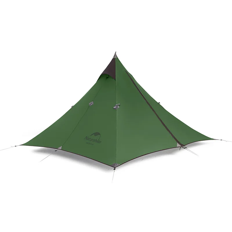 Палатка Naturehike Spire туристическая Ультралегкая, 20D силиконовая нейлоновая, на 1 человек, укрытие для пешего туризма