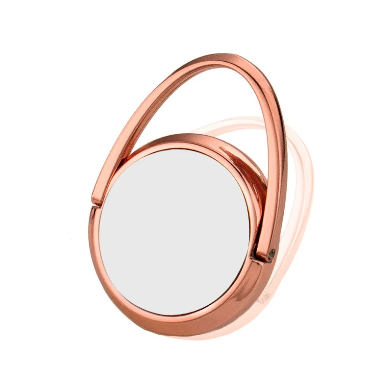 Mida Wholesale gift sublimation 360 degree rotation metal universal finger grip phone holder stand
