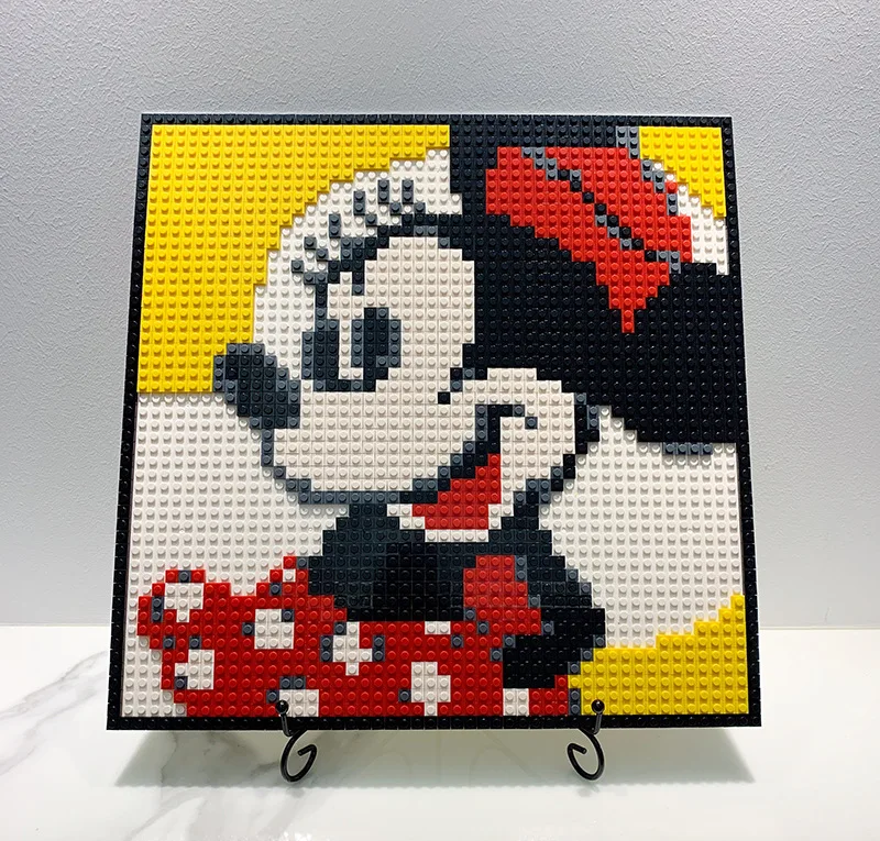 Custom Plastic Legos Bricks Kids Toys photo construction set jigsaw picture frames