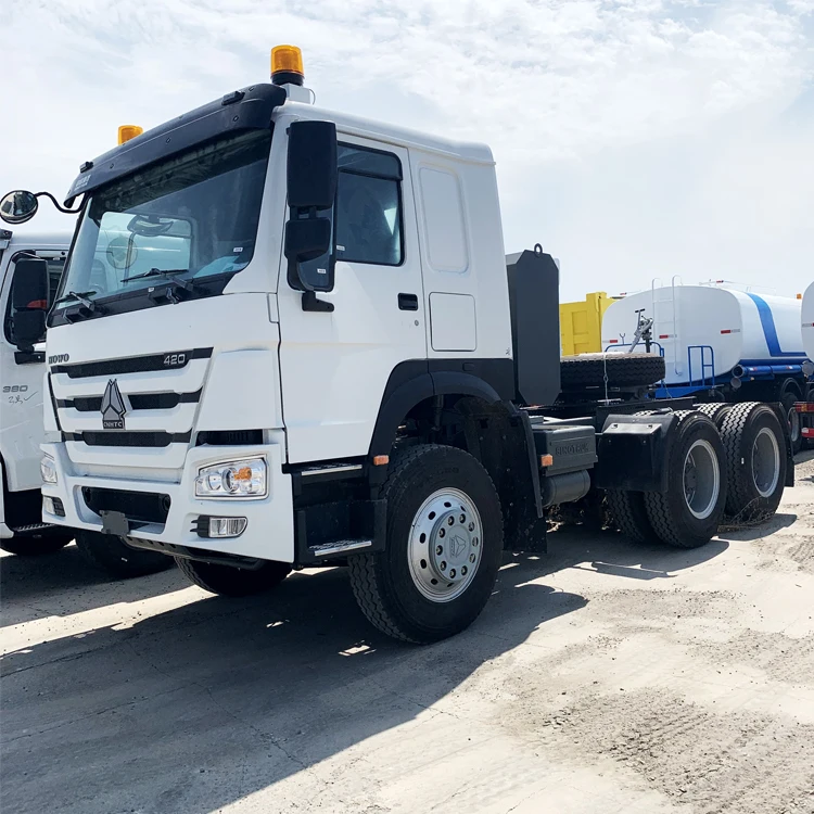 
6x4 420hp SINOTRUK HOWO tractor truck head low price for sale 