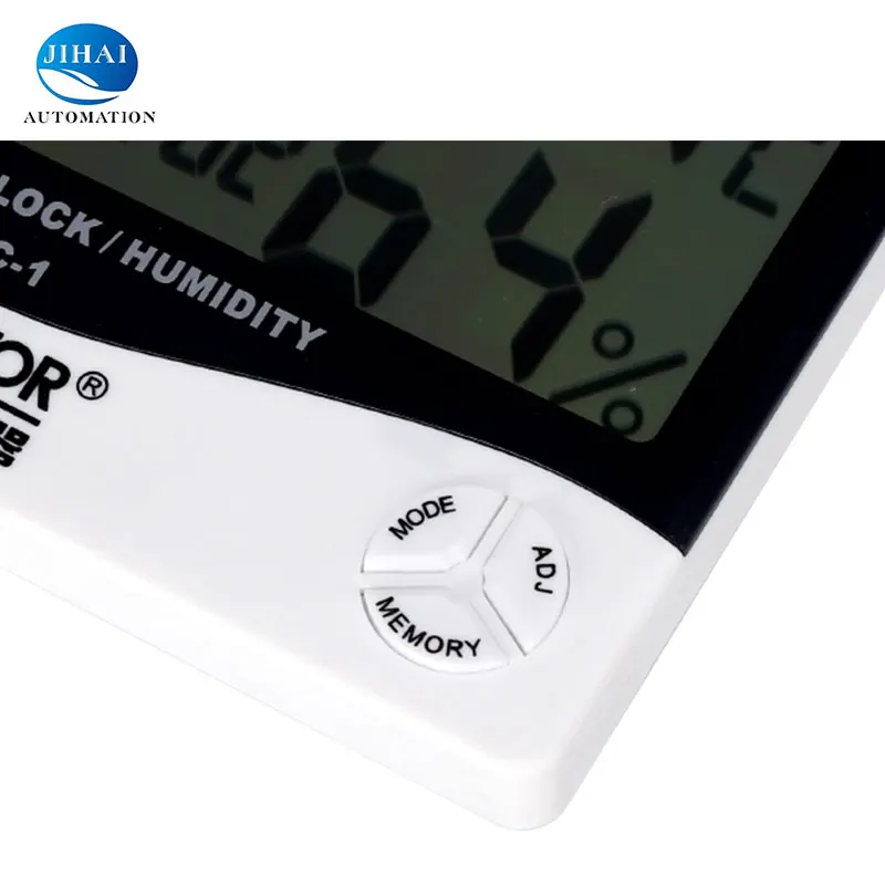 Manufacturer Digital Temperature Humidity LCD Thermometer Hygrometer