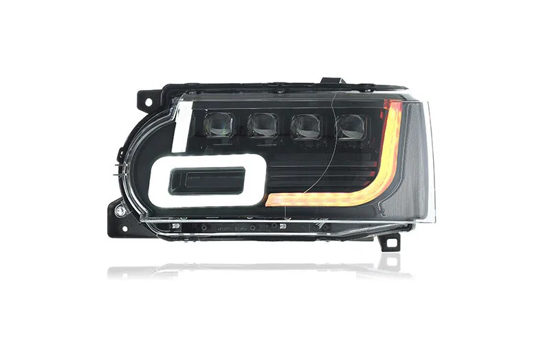 LED car daytime running light headlight upgrade replacement for range rover vogue sport L322 L320 2010 2011 2012 kits auto