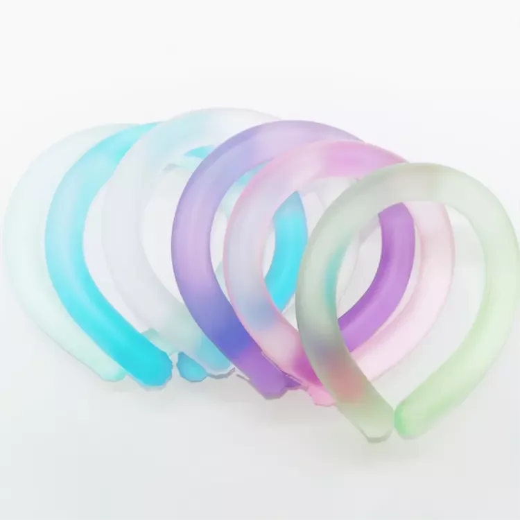 2023 Japan Market Hot Selling PCM Cooling Neck Wraps Ready to Ship Smart Ice Neck Cooling Tube