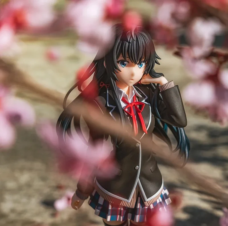 Cartoon Standing Anime Figures Yukino Action Model New Collection Desktop Car Decoration Cute Doll