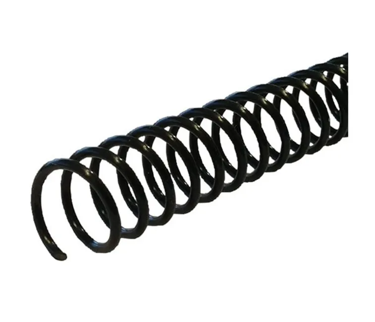 Colorful A4 A5 Size Plastic Material Binding Supplies PVC Plastic Spiral Coil Spring For Binding