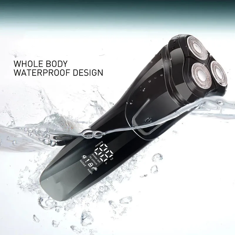 Electric Shaver Smart Rechargeable Men razor blades double edge shaving mini women face turkish blade portable ice electric