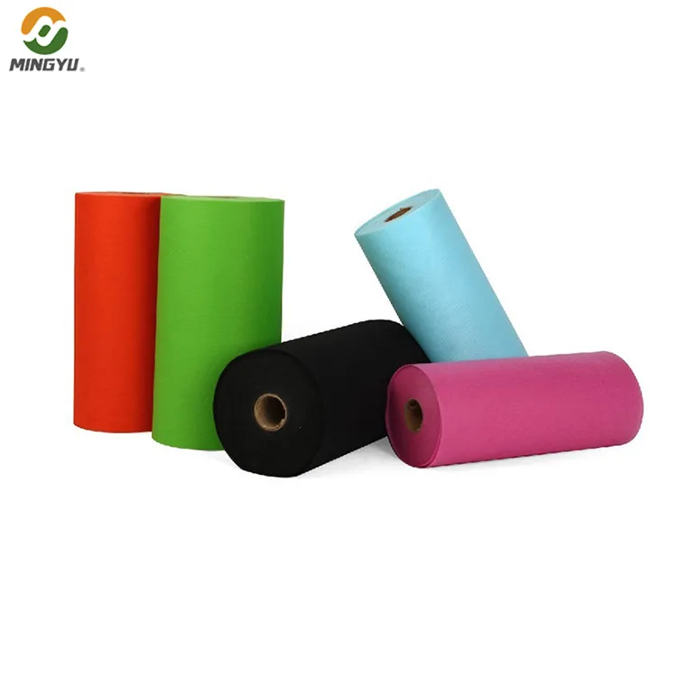 China factory pp spunbond nonwoven fabric hot selling sms non-woven fabric breathable hygiene polyester spunbond nonwoven fabric