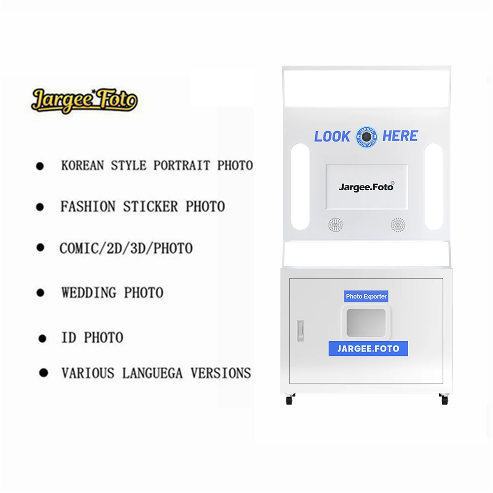 Photo Booth Machine Set Buy A Custom Vogue Dslr Selfie Touch Screen Selfie Automatic With Camera And Printer Coin Operated