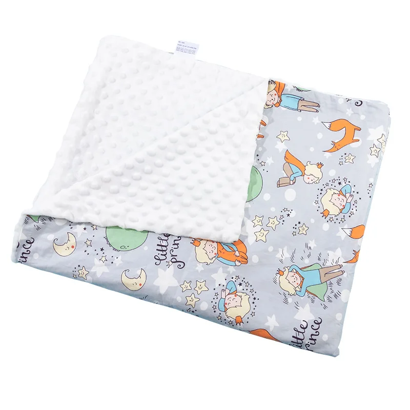 High quality baby swaddle blanket organic cotton baby comforter blanket