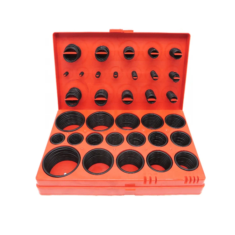 NBR FKM universal series customized small rubber o ring kit boxes