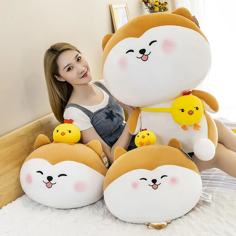 23cm Hot sale Shiba Inu Cat Plush Toys Doll Pillow Prize Claw Doll Ragdoll Sleep Pillow Baby Toys