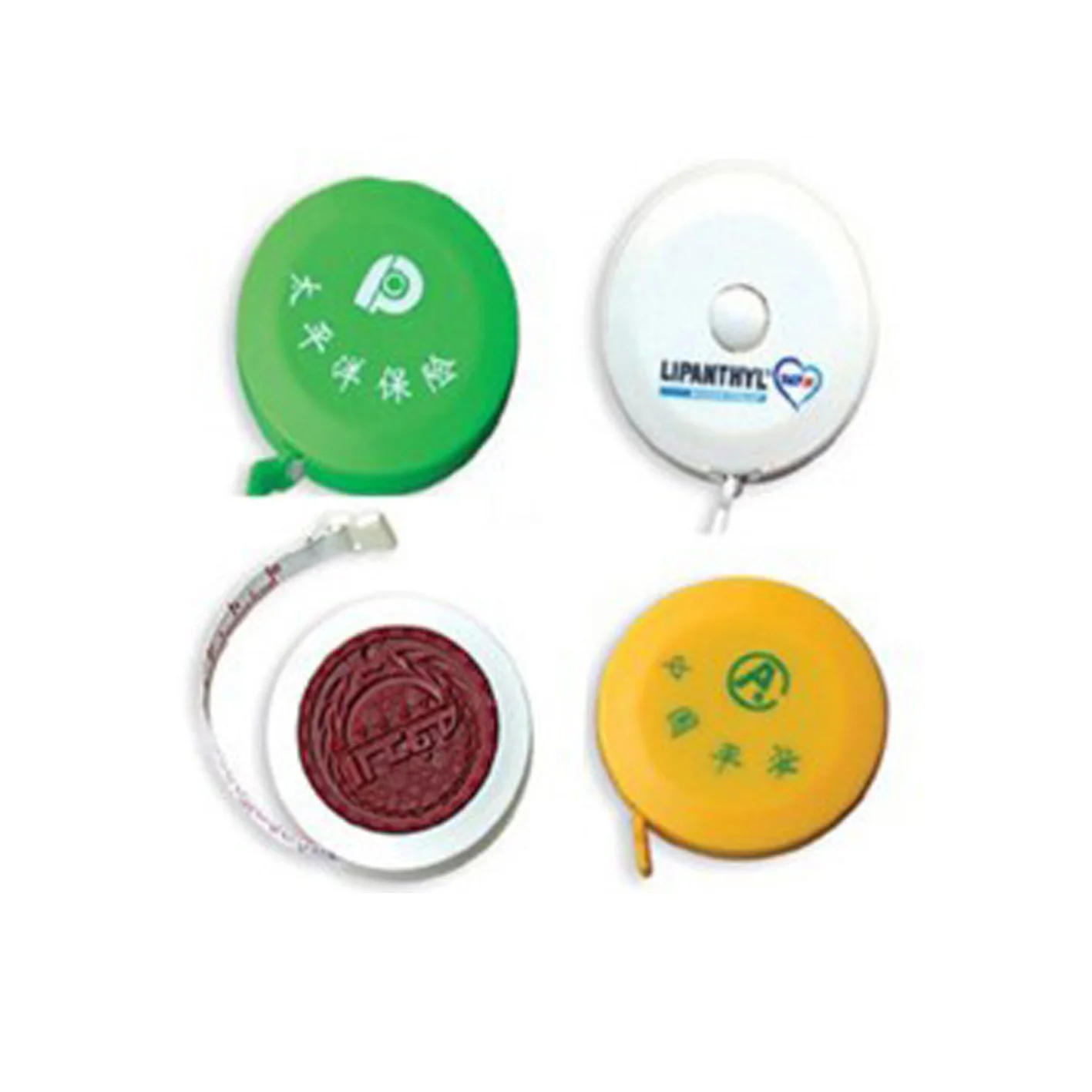 Sewing Tape Leather Retractable Body Measuring Tape 150CM 60 Inch Tailor PU Measure with Push Button tape measure