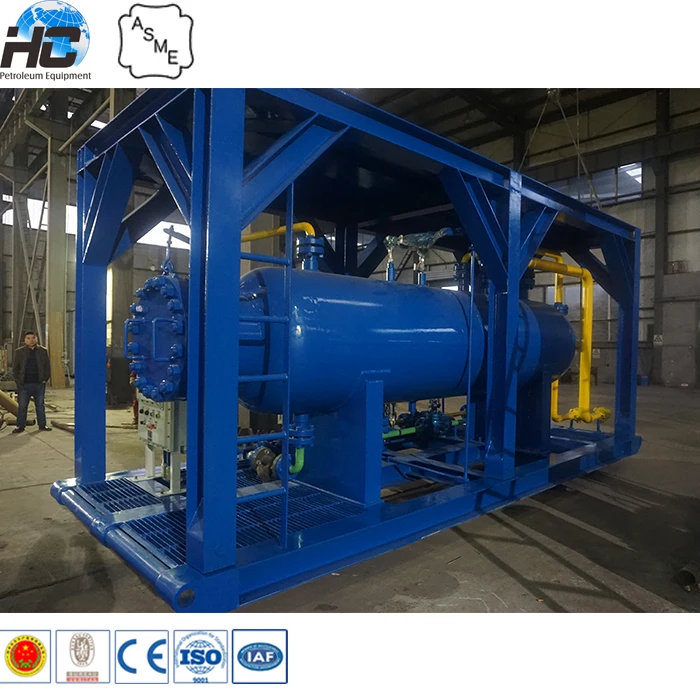 Нефтяные месторождения высокое давление трехфазный сепаратор ASME
