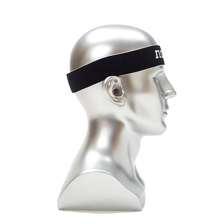 High Quality Non-Slip Colour Adjustable Soft Sport Headband For Men