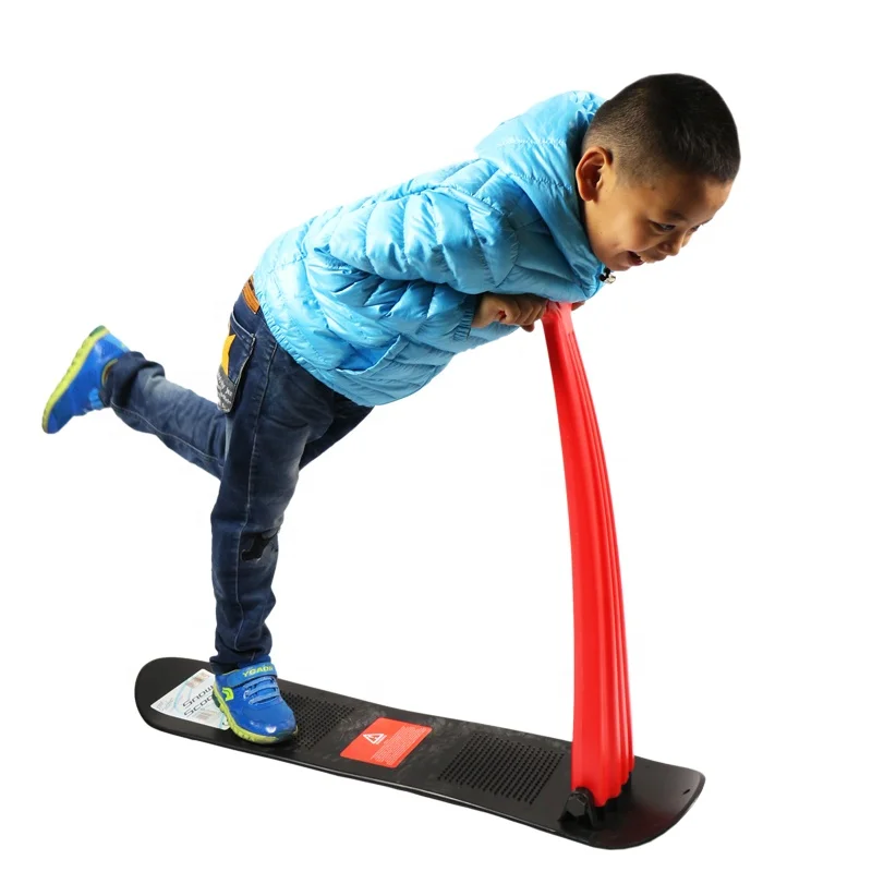 2021 Winter Toys Kids Plastic Snow Ski Scooter Sled with Metal Screw