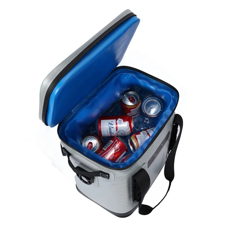 Medical Floating Fish Beverage Portable Water Wine Beer Can Drink Cooler Box Bottle Ice Insulated TPU Soft Cooler Bag