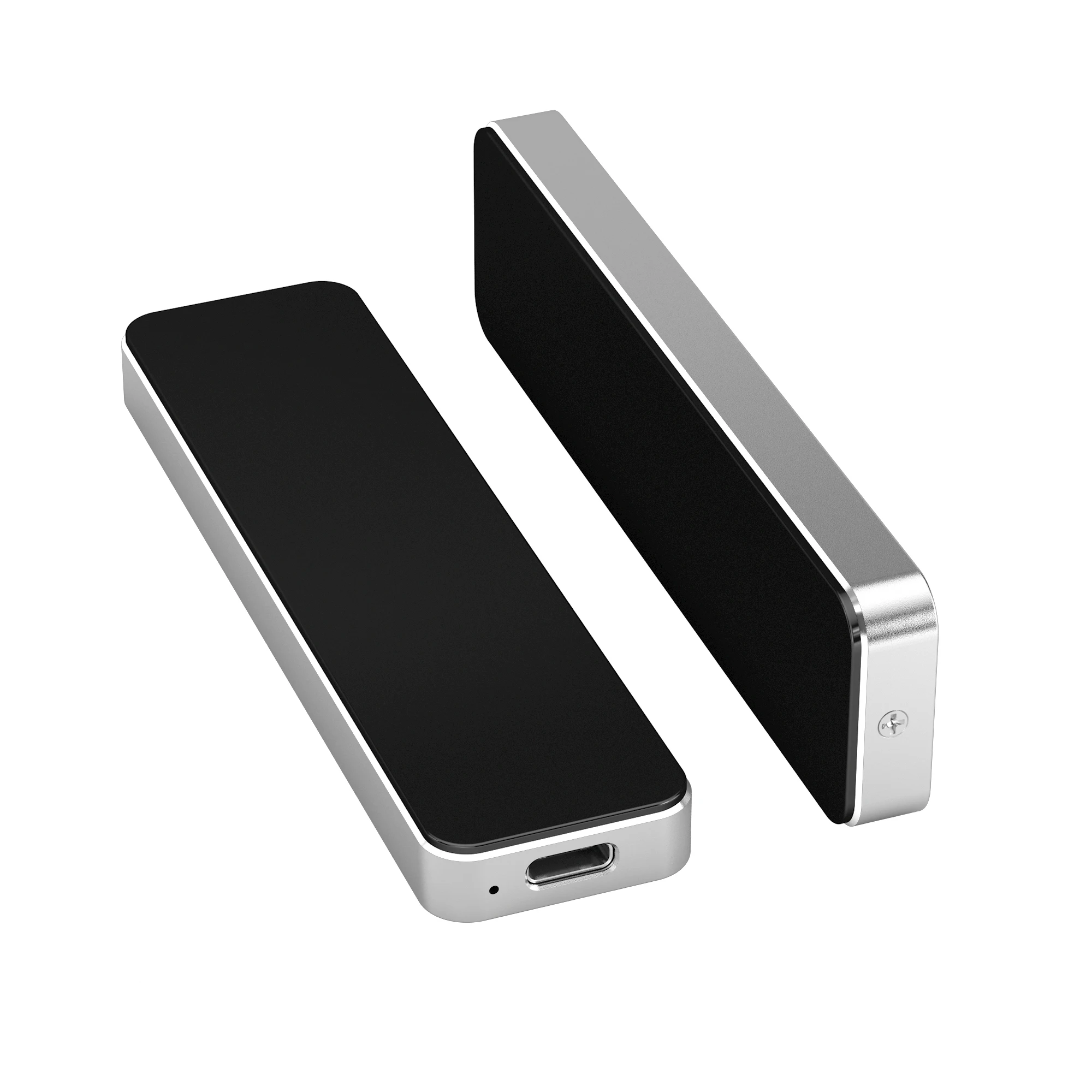 2021 Hot Sale  Usb-c Hub Enclosure High Speed support 2TB Usb3.0 Hub Memory Portable M.2  Type-c SSD Enclosure