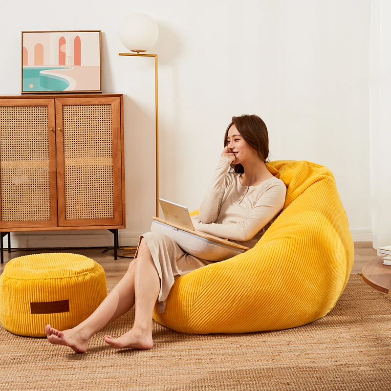 Adults and Children Giant Beanbag Gamer Bean Bag Cover Indoor Bean Bags Big Bean Bag