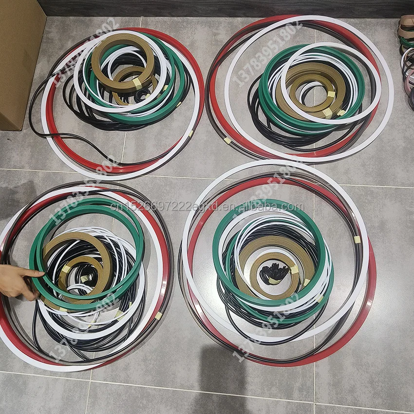 Cement plant large hydraulic cylinder seal kit roller press vertical mill oil seal