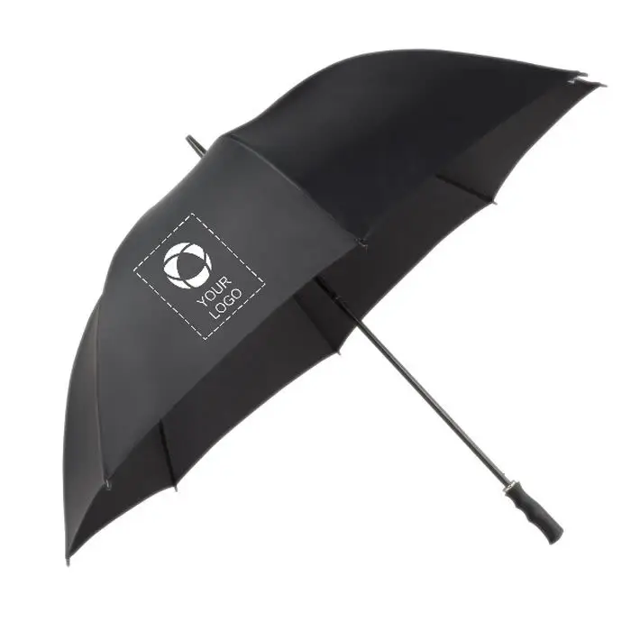 wholesale Suppliers manufacturer large windproof logo print big luxury promotional custom logo golf umbrella