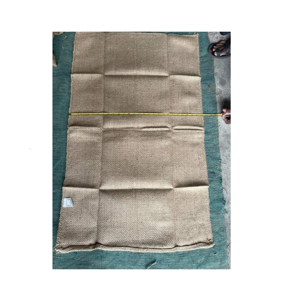 Best Quality 100kg 50kg Jute Sacks 100% Jute Gunny Bags Wholesale Price Customized Brand & Logo Jute Sacking Bag