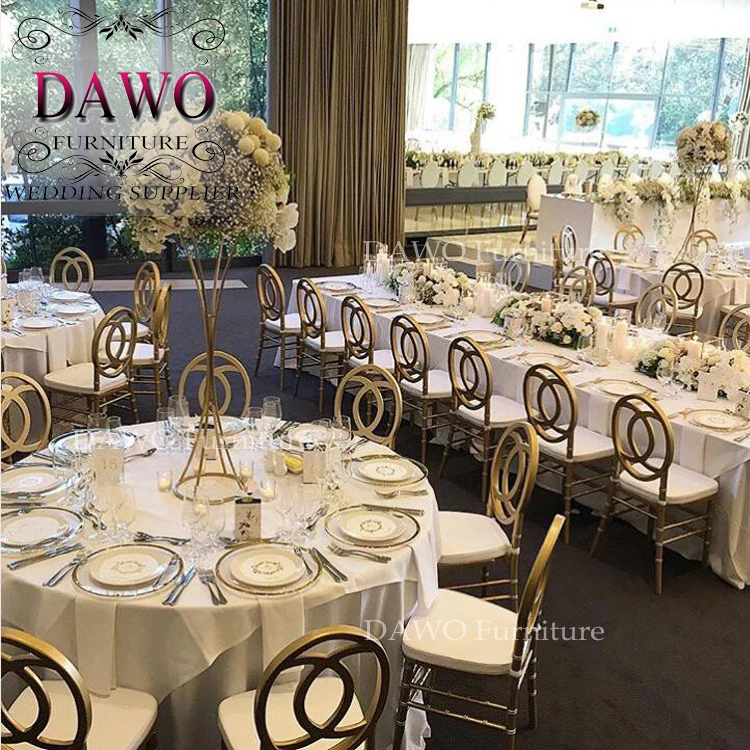 white painting iron wholesale used banquet chair