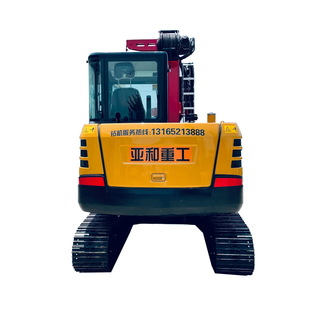 New product portable small rotary drilling rig pile driver  with cheap  price