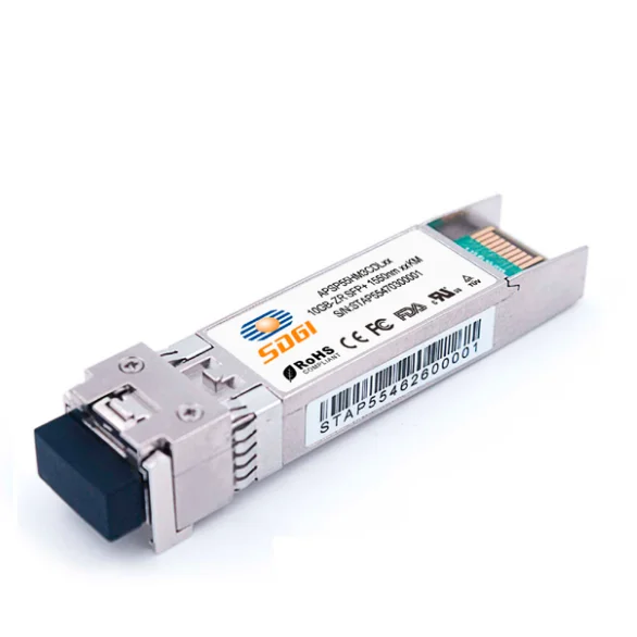 10G SFP+ ZR 1550nm 80KM  MultiMode SFP+ Module Transceiver