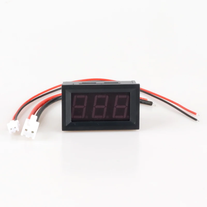 DC 1A 10A 50A 100A Digital Display Ammeter Detector Current Meter Panel Amp Gauge 0.56 LED Red Reverse Connection Protection