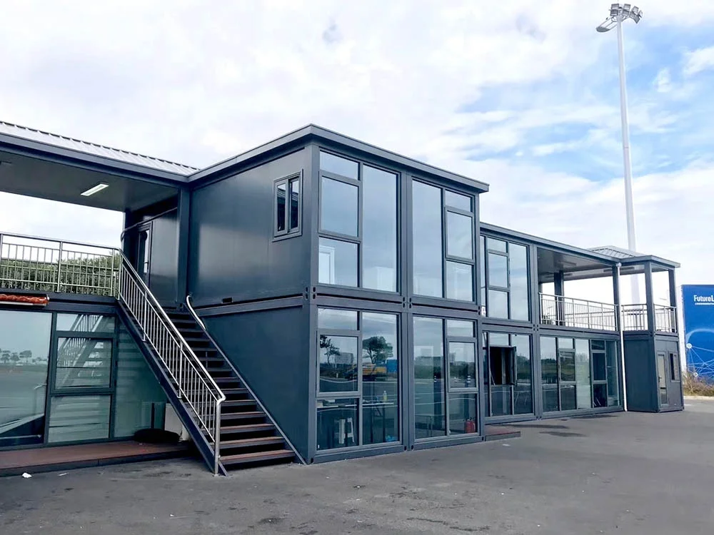 Light Steel Structure Container House Modern Design Villa Luxury Prefabricated House