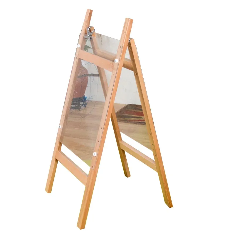 Nashow Kid Wooden Drawing Easel Kids Easel Baby Wooden Easel Board Solid Wood Children Play Toy New Design Toddler Furniture