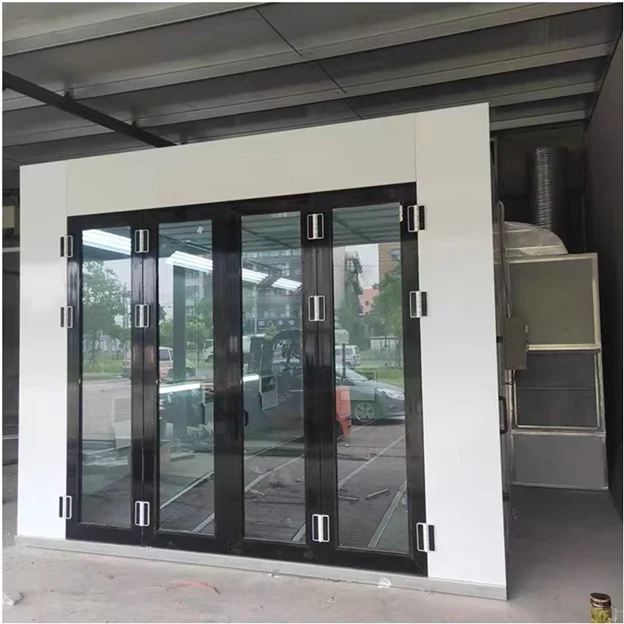 Luxury Spray Booth 30KW Inne size 8.5*4.2*2.8m Car painting room Auto paint oven Car baking room