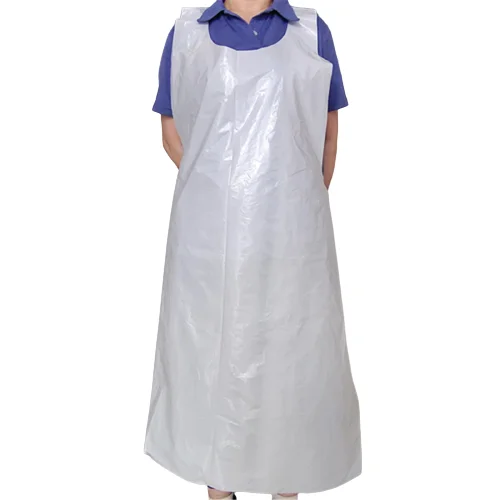 OEM дешевые фартуки оптом медицинская кухня Hdpe Ldpe одноразовый водонепроницаемый пластиковый фартук для очистки
