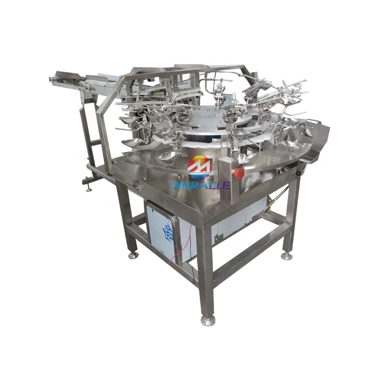 Best effect stable egg breaker separator breaking machine