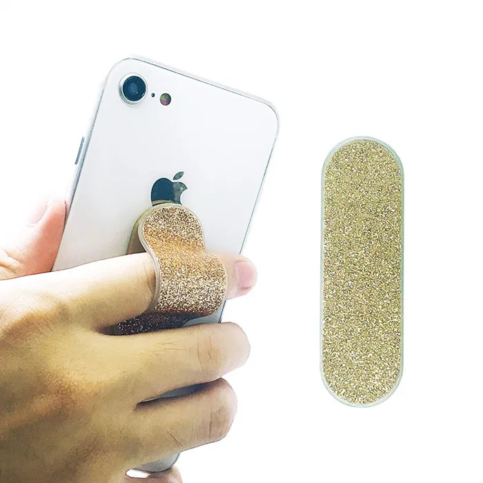 Пользовательский держатель для телефона на палец, многофункциональный держатель для телефона на палец, ремешок с нажимным кольцом, держатель для смартфона, ремешок для телефона на палец