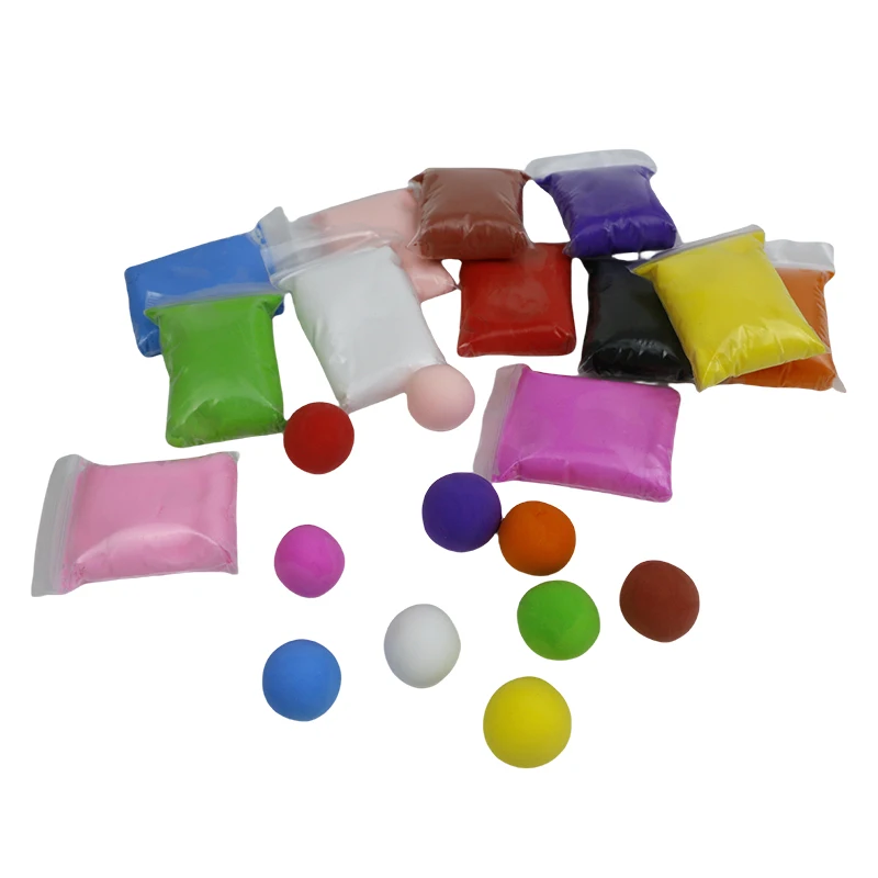 12 Colors Best Selling Set Non-Toxic Modeling Clay DIY Ultralight clay