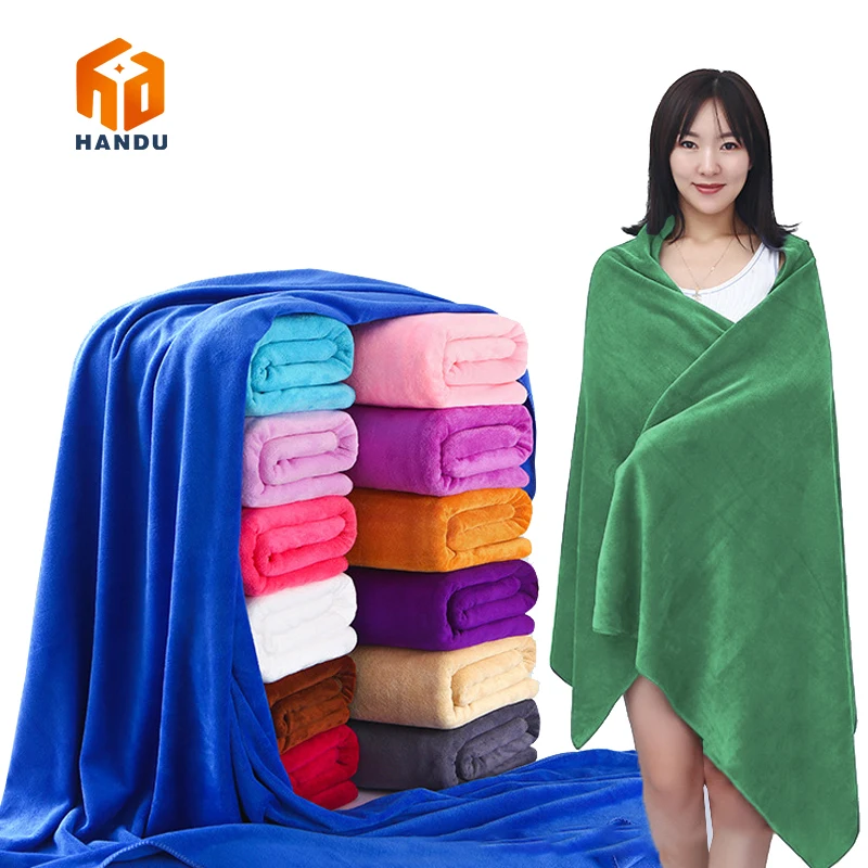 Factory custom ultra absorbent 70x140 Drying Bath Hair Spa Soft clean Quick drying Gift set Microfiber bath towel
